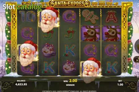 Скрин6. Santa Express слот