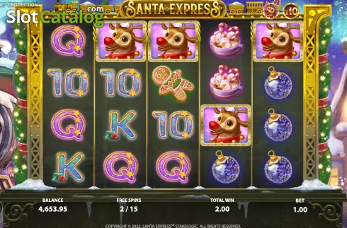 Скрин8. Santa Express слот