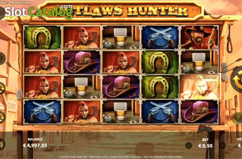 Скрин7. Outlaws Hunter слот