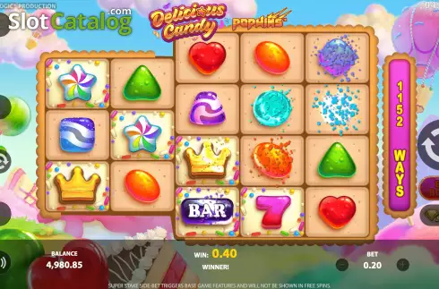 Скрин4. Delicious Candy PopWins слот