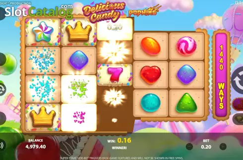 Скрин5. Delicious Candy PopWins слот