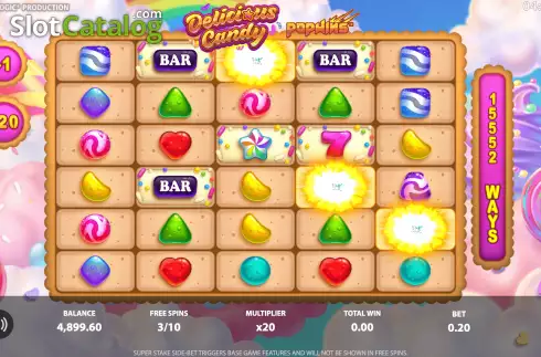 Скрин9. Delicious Candy PopWins слот