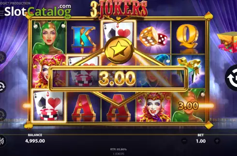 Скрин4. 3 Jokers слот