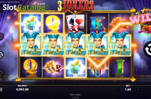Скрин6. 3 Jokers слот