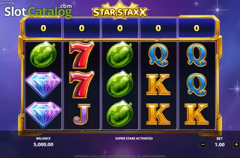 Скрин3. Star Staxx слот