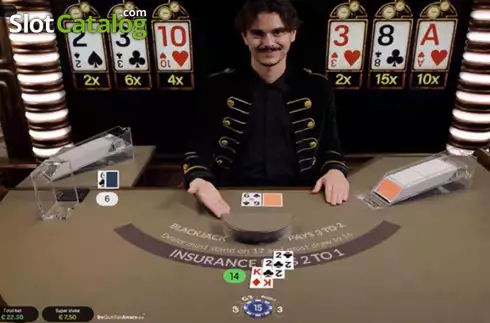 Скрин3. Super Stake Blackjack слот