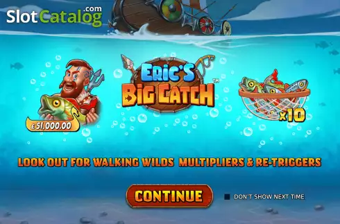 Скрин2. Eric's Big Catch слот