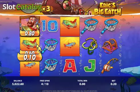 Скрин8. Eric's Big Catch слот
