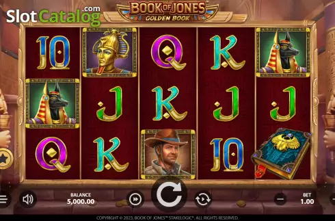 Скрин3. Book of Jones Golden Book слот