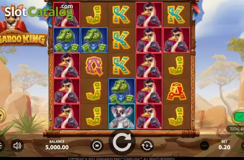 Скрин3. Kangaroo King слот