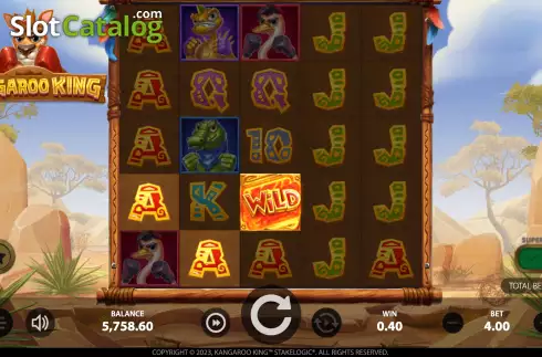 Скрин4. Kangaroo King слот