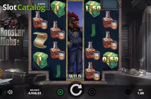 Скрин7. Rooster Mobs слот