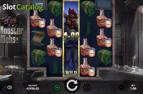 Скрин8. Rooster Mobs слот