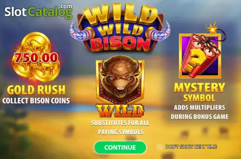 Скрин2. Wild Wild Bison слот