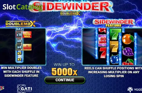 Скрин2. Sidewinder DoubleMax слот