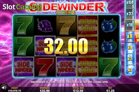 Скрин9. Sidewinder DoubleMax слот