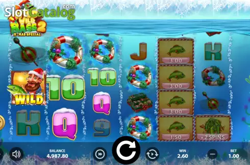 Скрин6. Wild Wild Bass 2 X-Mas Special слот