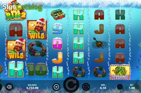 Скрин8. Wild Wild Bass 2 X-Mas Special слот