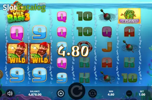 Скрин7. Wild Wild Bass 3 слот