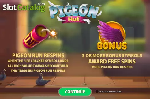 Скрин2. Pigeon Hut слот
