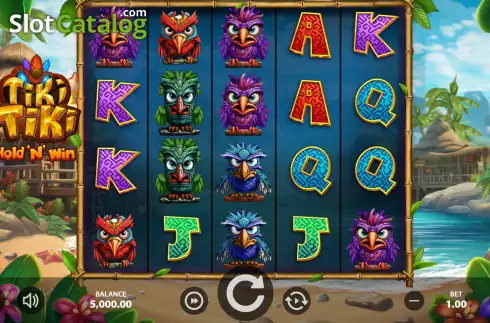 Скрин3. Tiki Tiki Hold 'n' Win слот