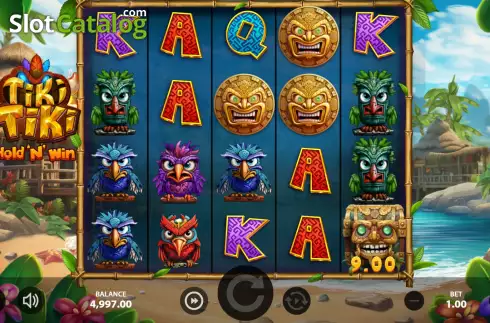 Скрин4. Tiki Tiki Hold 'n' Win слот