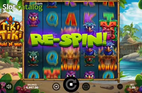Скрин5. Tiki Tiki Hold 'n' Win слот