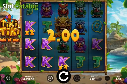 Скрин6. Tiki Tiki Hold 'n' Win слот
