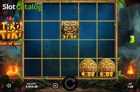 Скрин8. Tiki Tiki Hold 'n' Win слот