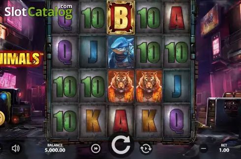 Скрин2. Manimals слот