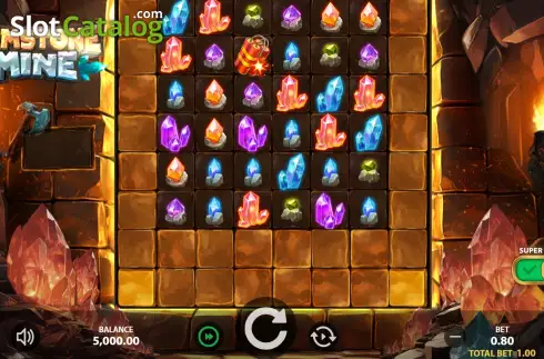 Скрин2. Gemstone Mine слот