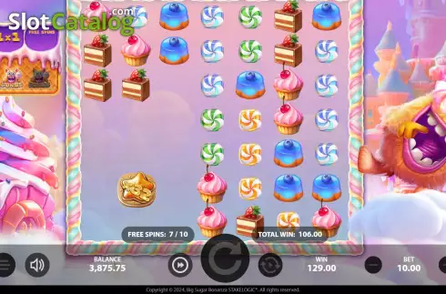 Скрин9. Big Sugar Bonanza слот