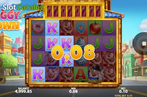 Скрин3. Piggy Town слот