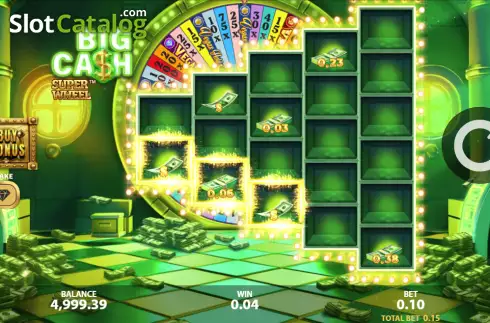 Скрин3. Big Cash Super Wheel слот