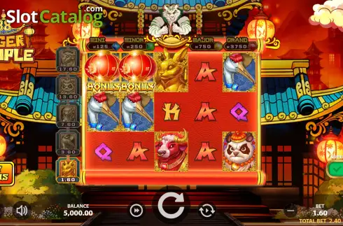 Скрин3. Tiger Temple 88 слот