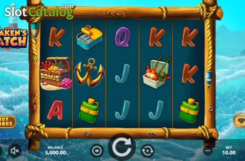Скрин2. Kraken's Catch слот