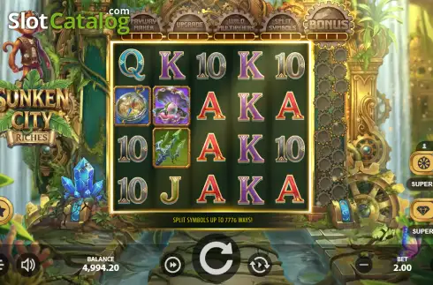 Скрин2. Sunken City Riches слот