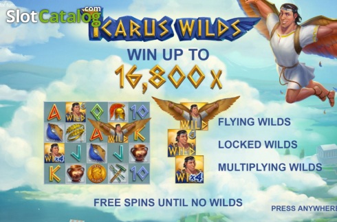 Скрин2. Icarus Wilds слот