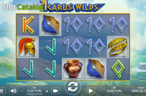 Скрин3. Icarus Wilds слот
