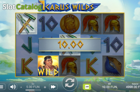 Скрин4. Icarus Wilds слот
