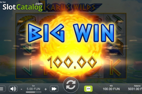 Скрин5. Icarus Wilds слот