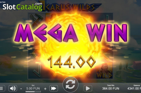 Скрин9. Icarus Wilds слот