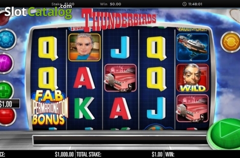 Скрин2. Thunderbirds (Storm Gaming) слот