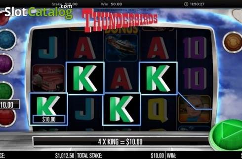 Скрин3. Thunderbirds (Storm Gaming) слот
