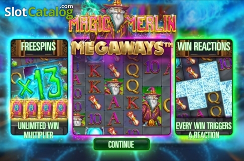 Скрин2. Magic Merlin слот
