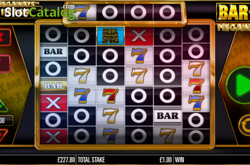 Скрин2. Bar-X Megaways (Storm Gaming) слот