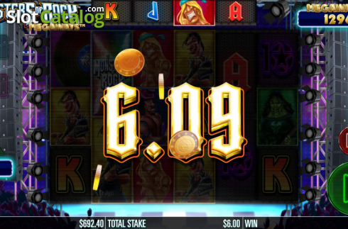 Скрин7. Monsters of Rock Megaways слот