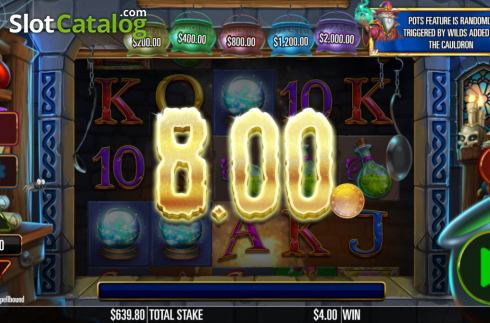 Скрин8. Magic Merlin: Spellbound слот