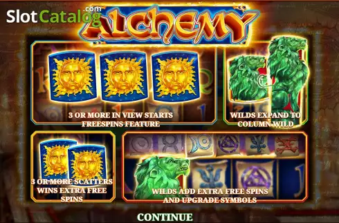 Скрин2. Alchemy (Storm Gaming) слот