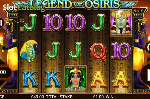Скрин2. Legend of Osiris слот